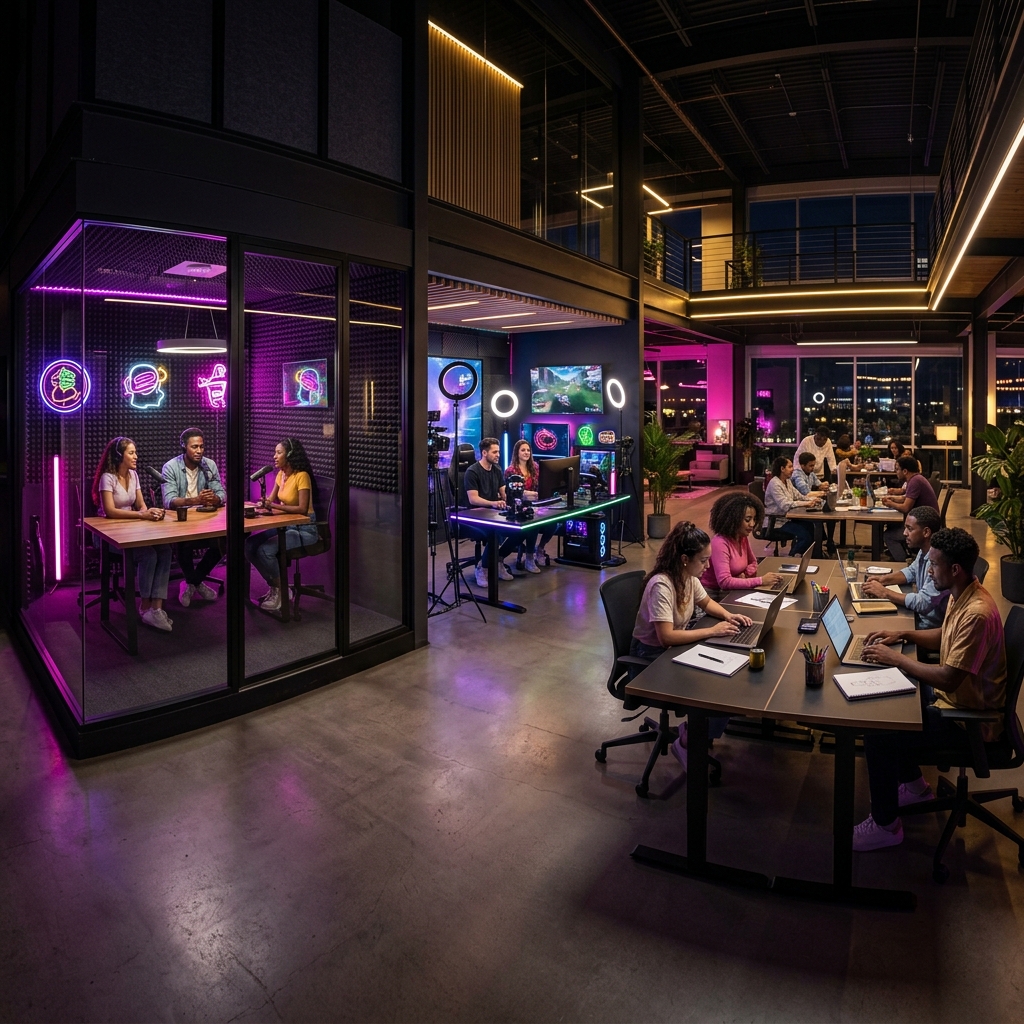 Concept visual of the proposed CRE8TR creative destination